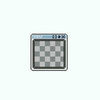 preview frame in pixel art style vector