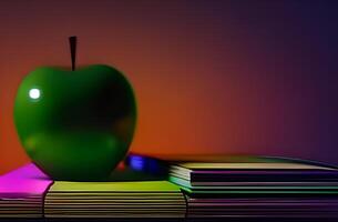 Back to school background illustration Photo