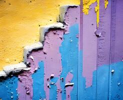 Wall texture with paint photo