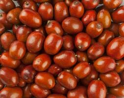 Jujube berries background photo