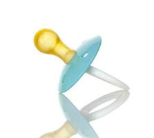 Blue baby's pacifier photo