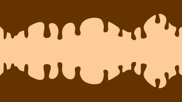 BANNER CHOCOLATE BACKGROUND DESIGN VECTOR