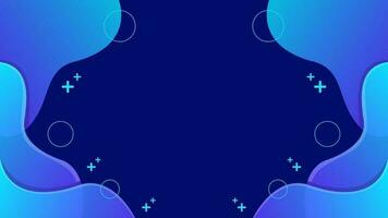 Abstract modern background with blue gradient vector