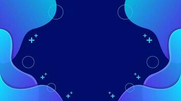 Abstract modern background with blue gradient vector