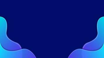 Abstract modern background with blue gradient vector