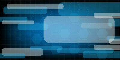 HUD hexagon and circle Computer chip Electronic circuit board vector for technology and finance concept and education for future