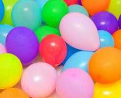 Colorful Balloons background. photo