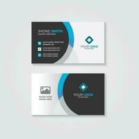 Clean and Modern Businesscard Design Template vector