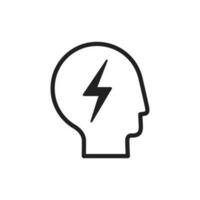 Headache icon vector design illustration