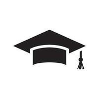 cap, graduation icon vector design illustration