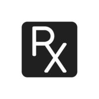 Prescription icon design illustration vector
