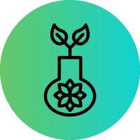 diseño de icono de vector de florero