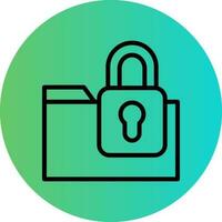 Data Protection Vector Icon Design