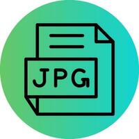 jpg vector icono diseño