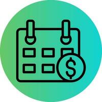 Payday Vector Icon Design
