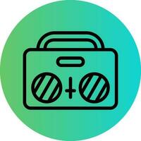 Boombox Vector Icon Design