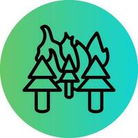 Wildfire Vector Icon Design