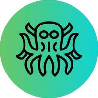 Kraken Vector Icon Design