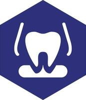 Tooth Extraction Vector Icon design