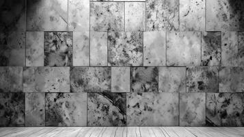 Hypothetical chosen and retro organize gray and white stone concrete divider hypothetical establishment. Creative resource, photo