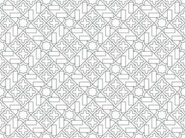 islamic abstract ornament pattern design use for print and fashion design vector