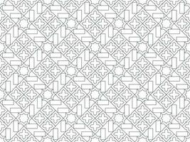 islamic abstract ornament pattern design use for print and fashion design vector