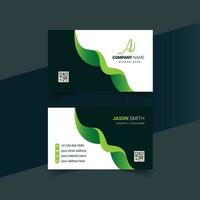 Modern and creative business card vector design and corporate business card template