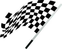 checkered flag background race flag design vector