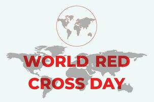 dia mundial de la cruz roja vector