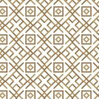 The geometric pattern with lines. Seamless vector background. White and gold texture. Graphic modern pattern. Simple lattice graphic design
