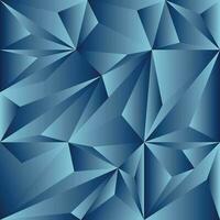 Abstract Triangular Polygonal Facet 3d Background vector