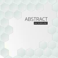 simple honeycomb hexagon abstract background vector