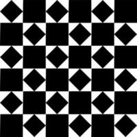 Vector silhouette of patterns on white background