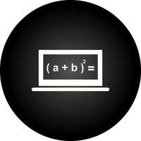 Online Formula Vector Icon