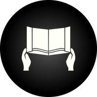 Reading Holy Book Vector Icon