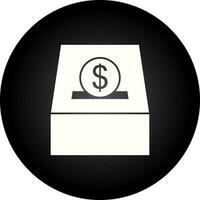 Charity Box Vector Icon