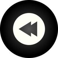 Previous Track Vector Icon