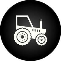 icono de vector de tractor