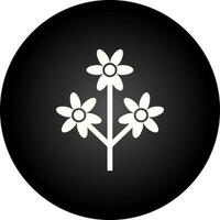 Flower Branch Vector Icon