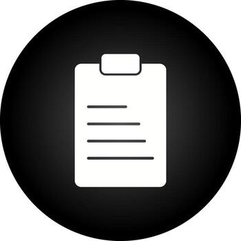 Lab Notes Vector Icon