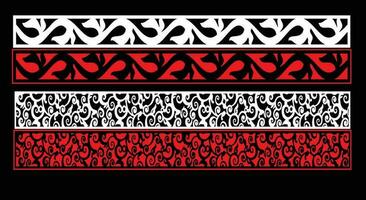 Decorative wall panels set Jali design CNC pattern, laser cutting pattern, router CNCcutting.Jali Laser cut decorative panel set with lace pattern. vector