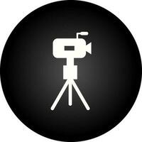 Camera on Stand Vector Icon