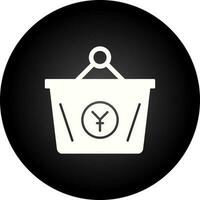 Yen Basket Vector Icon