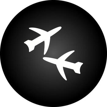 icono de vector de múltiples vuelos