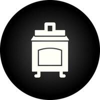 Coal Furnace Vector Icon