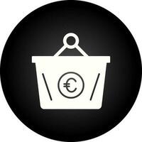 Euro Basket Vector Icon