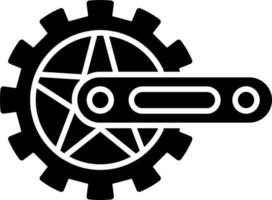 Crankset Vector Icon