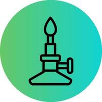 Bunsen Burner Vector Icon Design