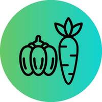 vegetal vector icono diseño