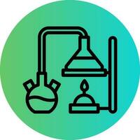 diseño de icono de vector de experimento